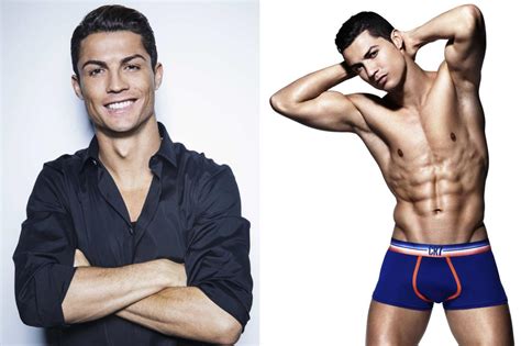 A Nearly Naked Cristiano Ronaldo Shows Off His Super